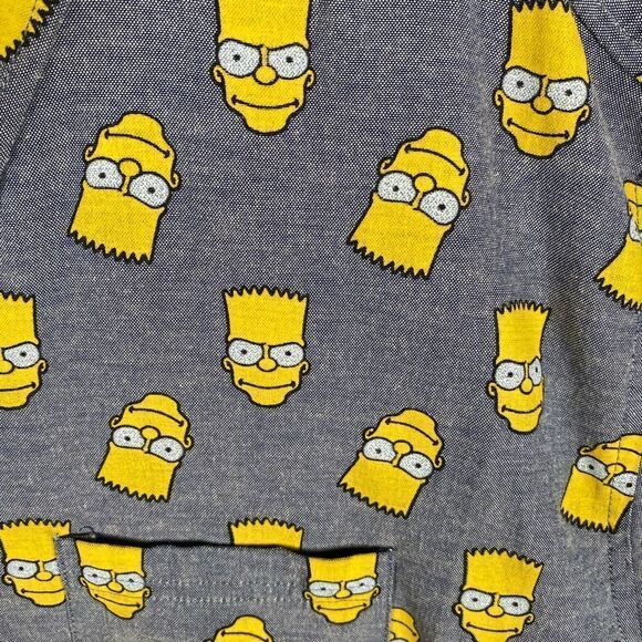 Simpson short sleeve shirt sz L - Picture 4 of 5